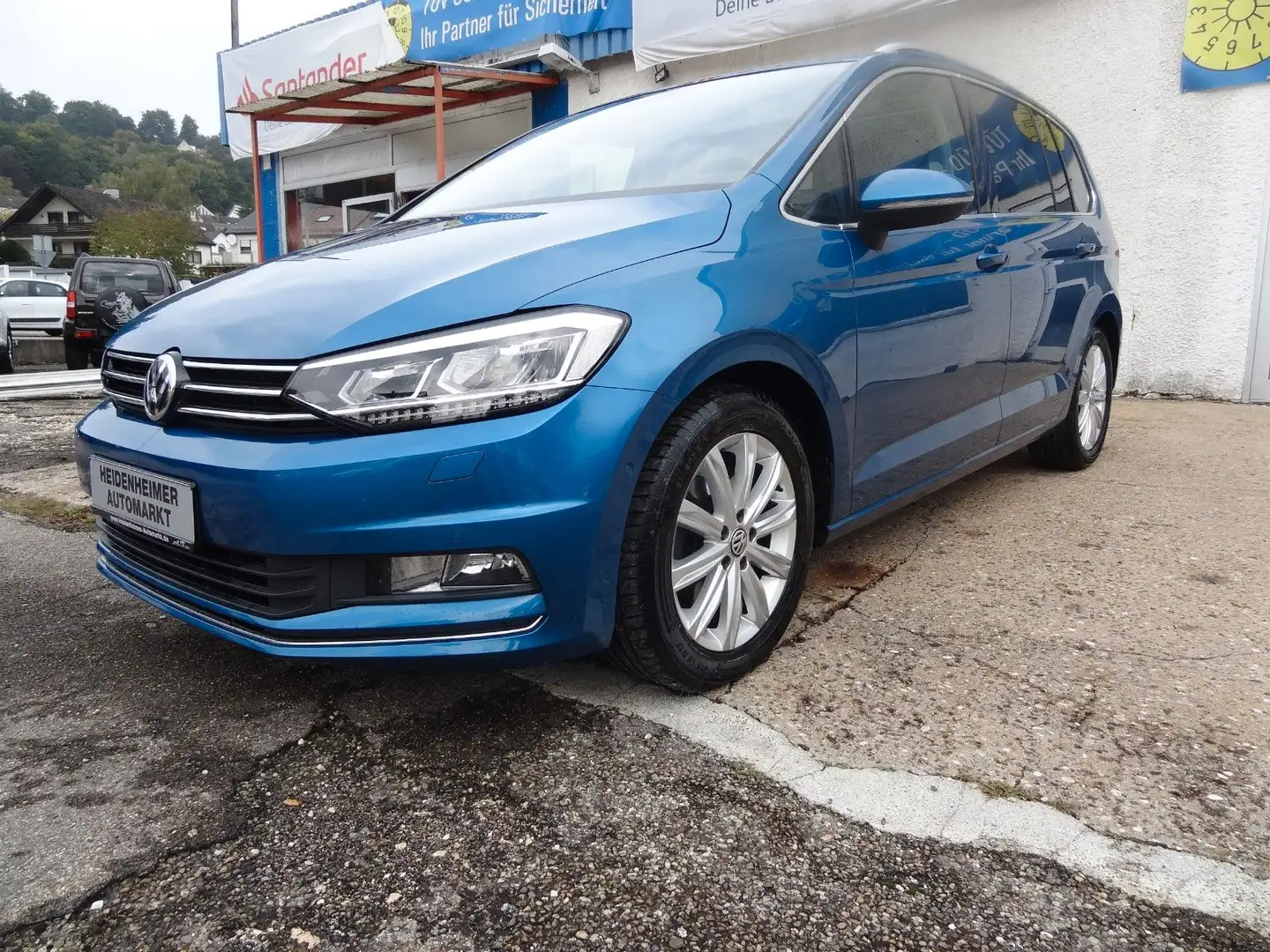 Volkswagen Touran Highline/1.Hand/75.000 Km/AHK/Garantie Blau - 1