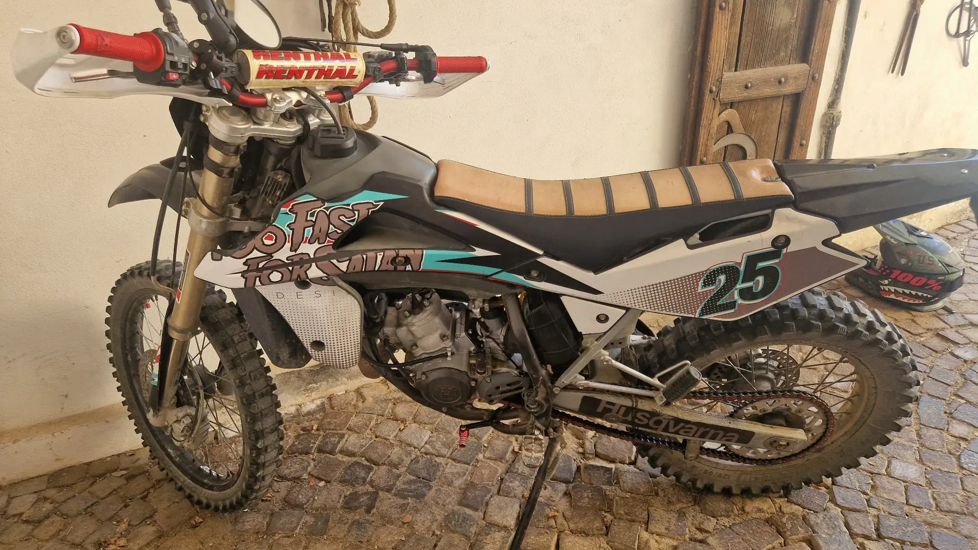 Husqvarna WRE 125 enduro Negro - 1