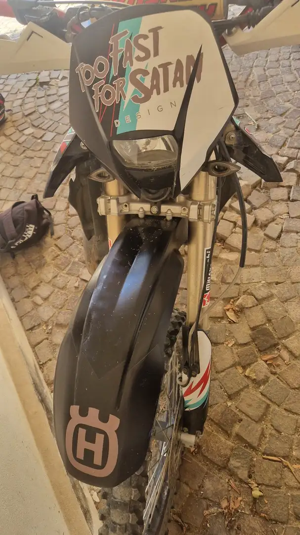 Husqvarna WRE 125 enduro Negro - 2