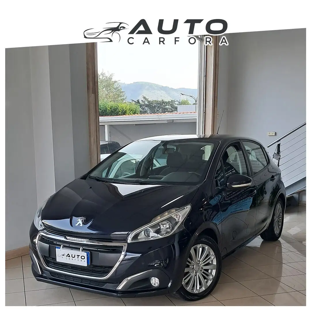 Peugeot 208 Peugeot 208 208 5p 1.6 bluehdi allure 75cv Blau - 1
