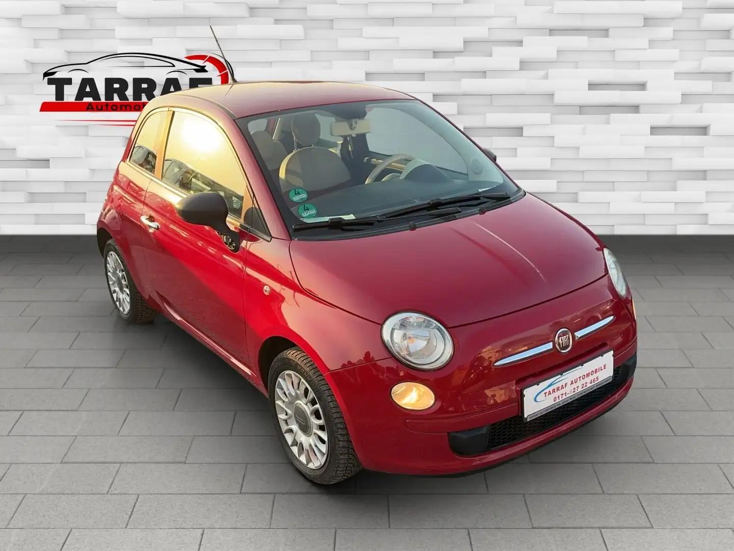 Fiat 500 1.2 Pop Euro5.Tüv Neu.Top Zustand. Rot - 2