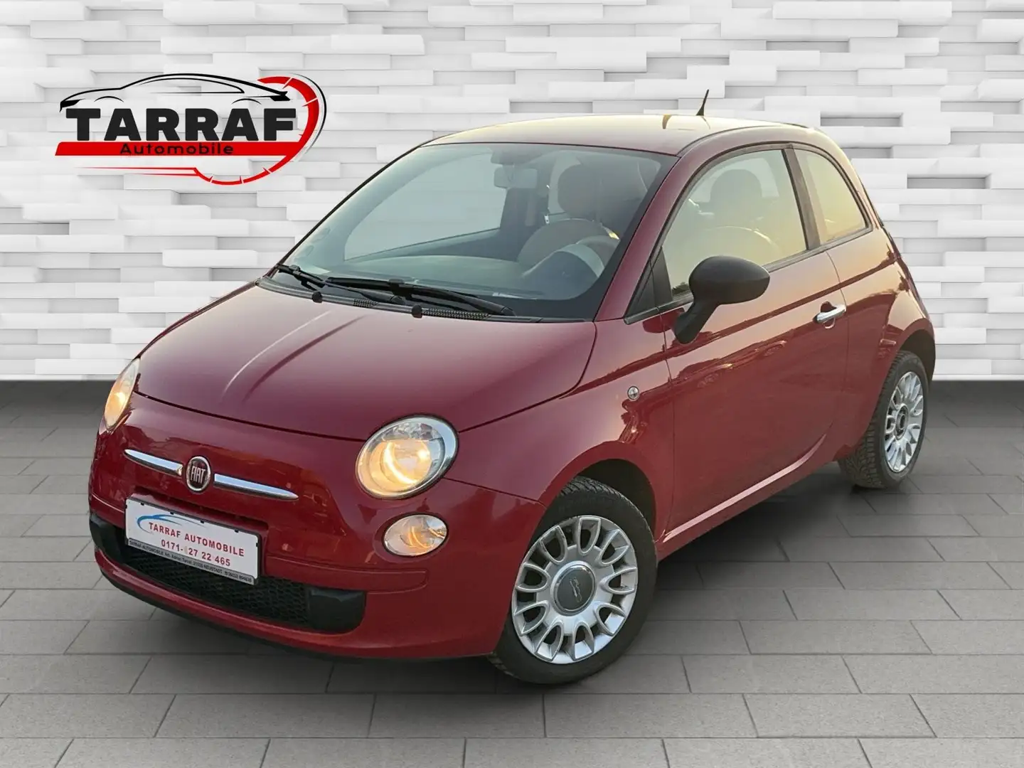Fiat 500 1.2 Pop Euro5.Tüv Neu.Top Zustand. Rot - 1