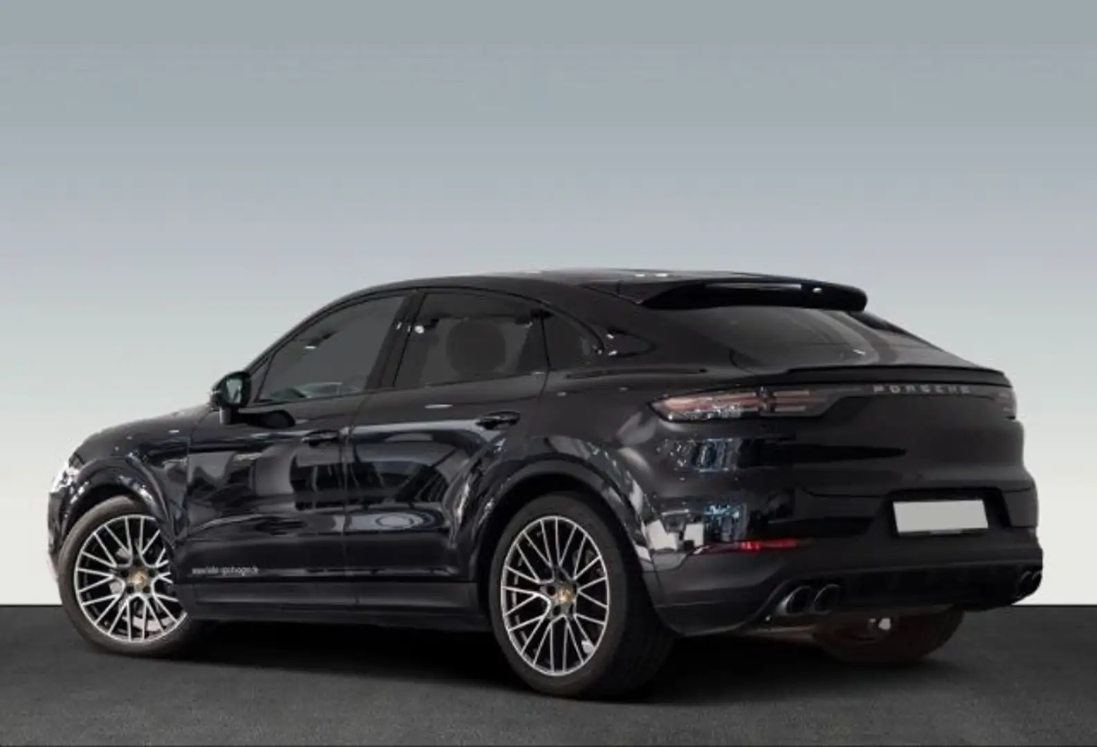 Porsche Cayenne Coupe  21"ALU+PRIVACY+KAM +LUFT+PANO+AHK Schwarz - 1