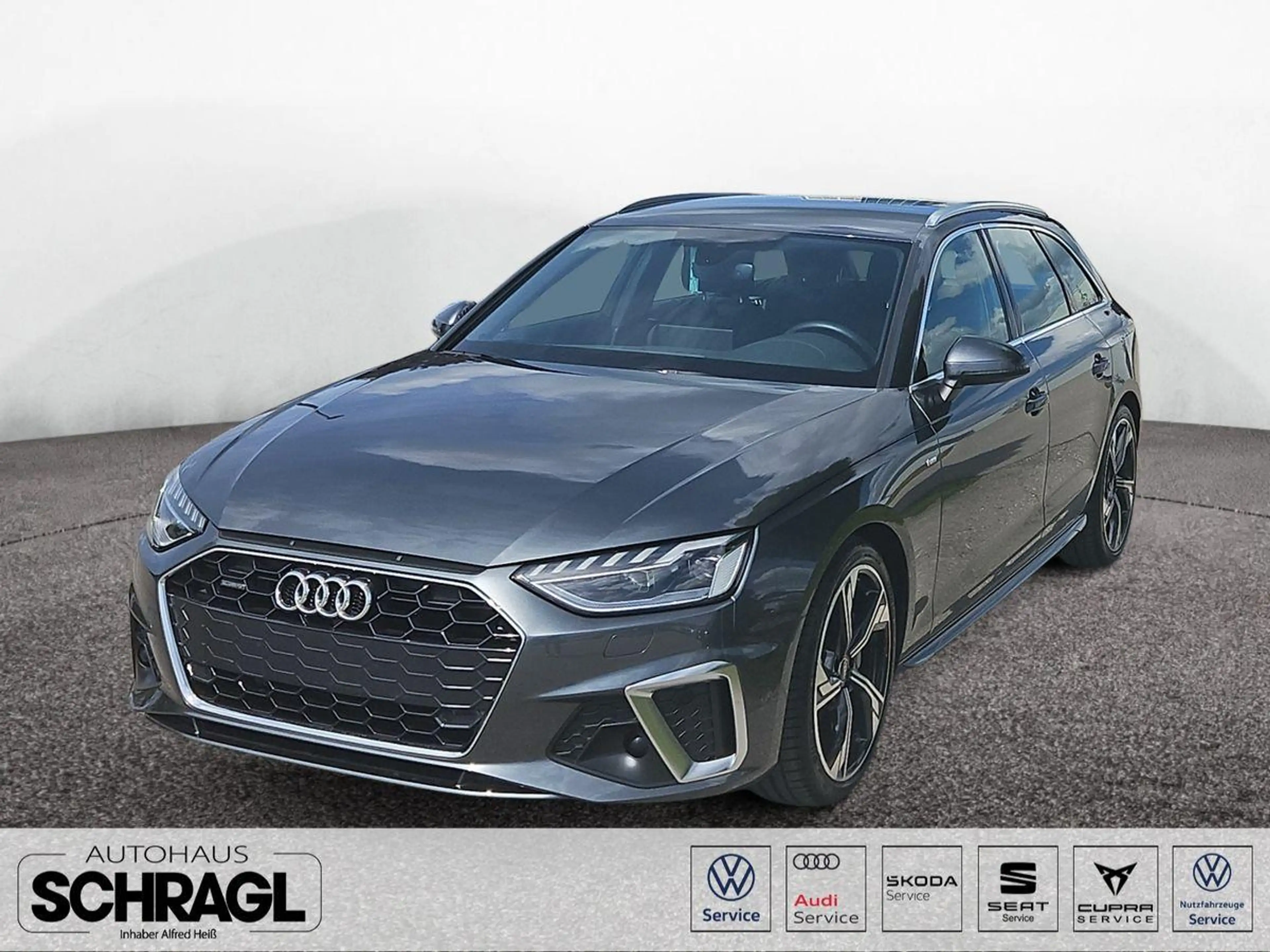 Audi A4 Avant 40 TDI quattro S-LINE+MATRIX+AHK+NAVI