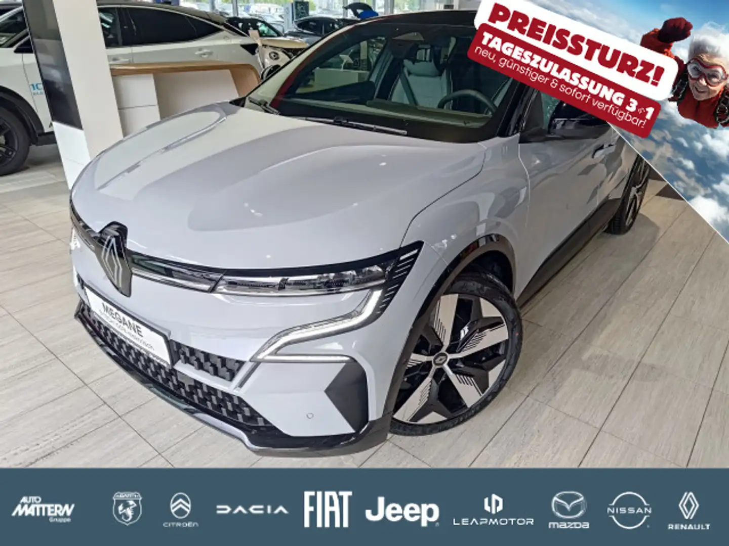 Renault Megane E-Tech Klimaaut.|NAVI|CarPlay|Kamera|LED Grau - 1