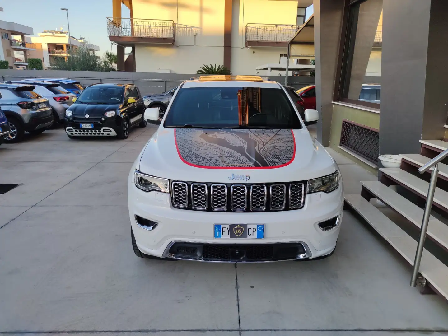 Jeep Grand Cherokee Grand Cherokee 3.0 V6 Overland 250cv auto my19 Bianco - 1