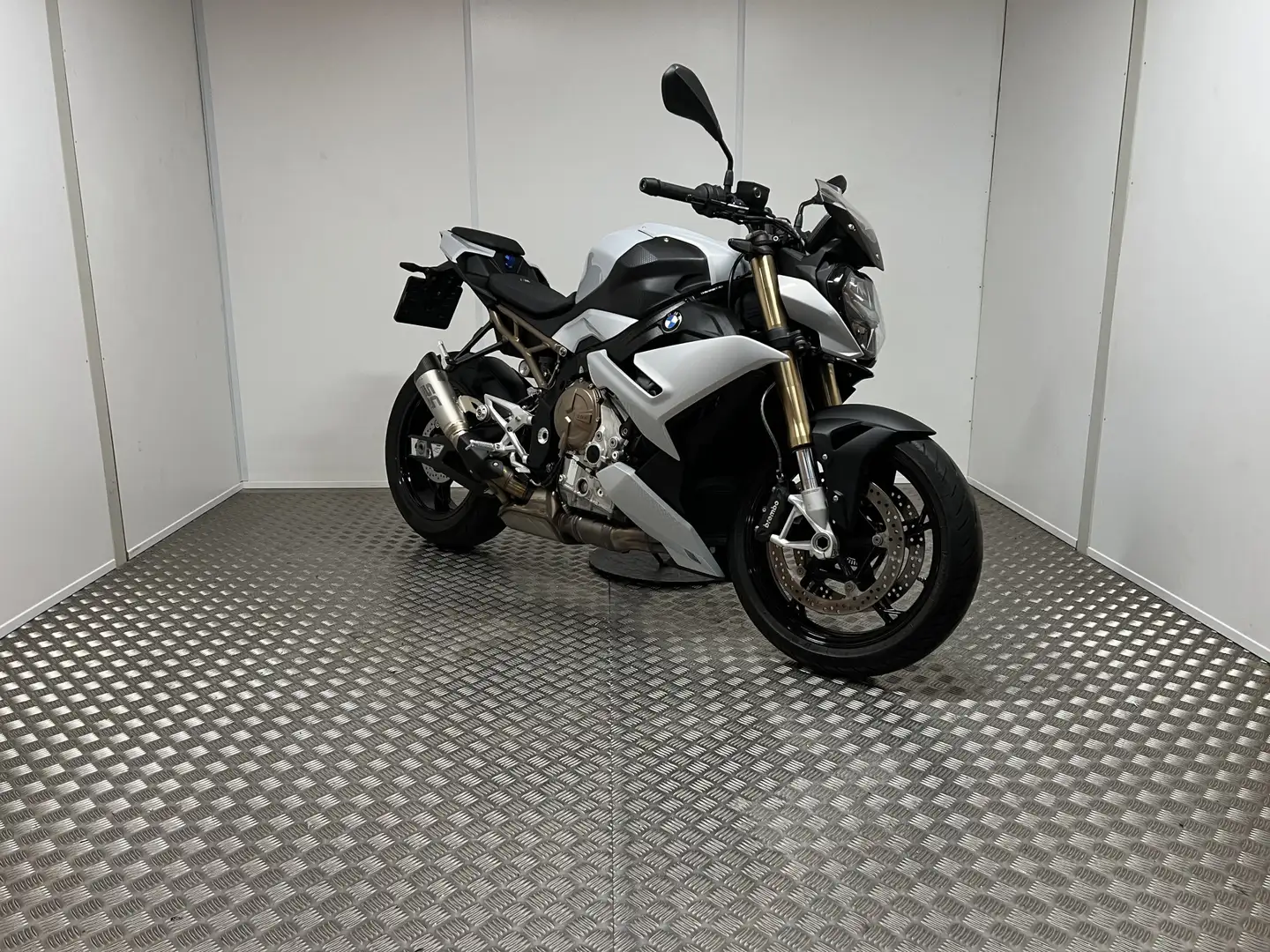 BMW S 1000 R Hockenheim silver metallic SC Project demper Grijs - 2