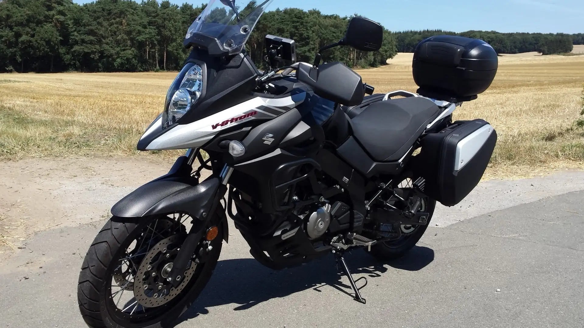 Suzuki V-Strom 650 DL schwarz-silber Noir - 1