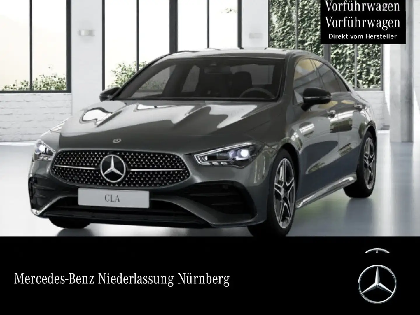 Mercedes-Benz CLA 200 AMG+NIGHT+MULTIBEAM+KAMERA+TOTW+KEYLESS+7G Gris - 1