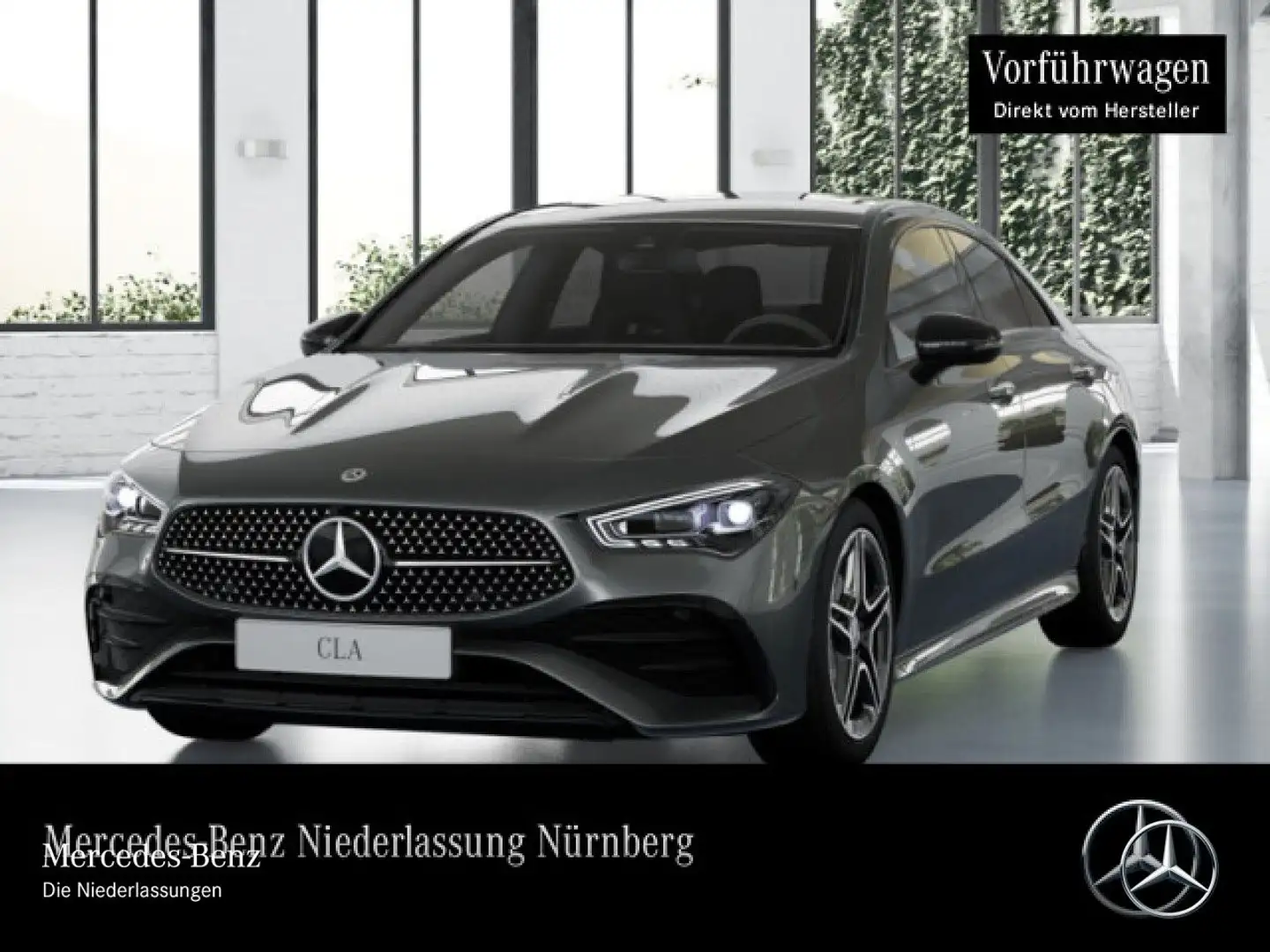 Mercedes-Benz CLA 200 AMG+NIGHT+MULTIBEAM+KAMERA+TOTW+KEYLESS+7G Gris - 2