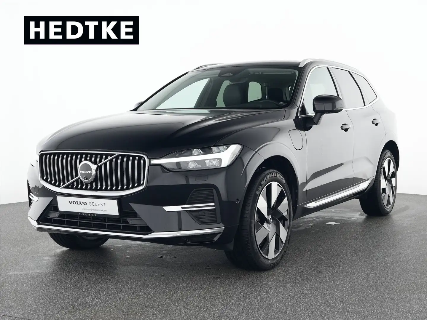 Volvo XC60 T8 Recharge Plus Bright 20"+VOLL-LED+360° Noir - 1