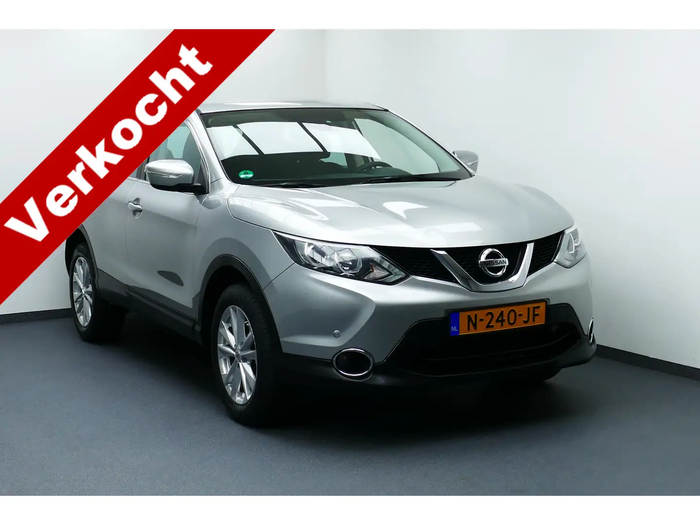 Nissan Qashqai 1.2 Acenta. Camera, Navi, Clima, Cruise, StoelVerw siva - 1