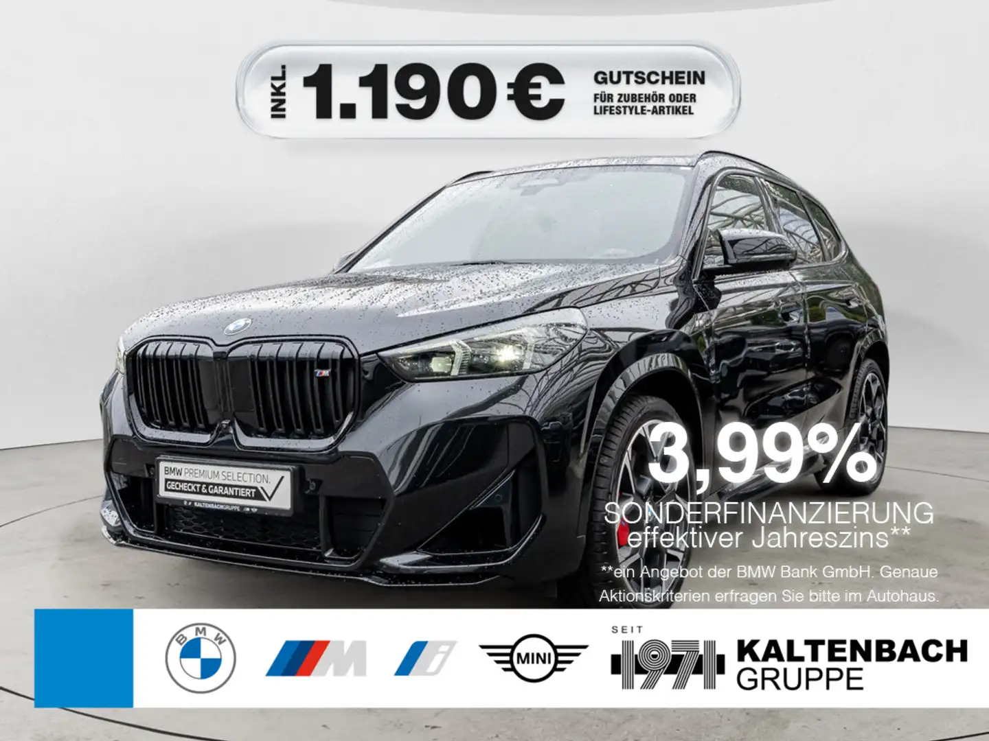 BMW X1 M35i 360° PANO LED HUD NAVI H/K MEMORY Zwart - 1