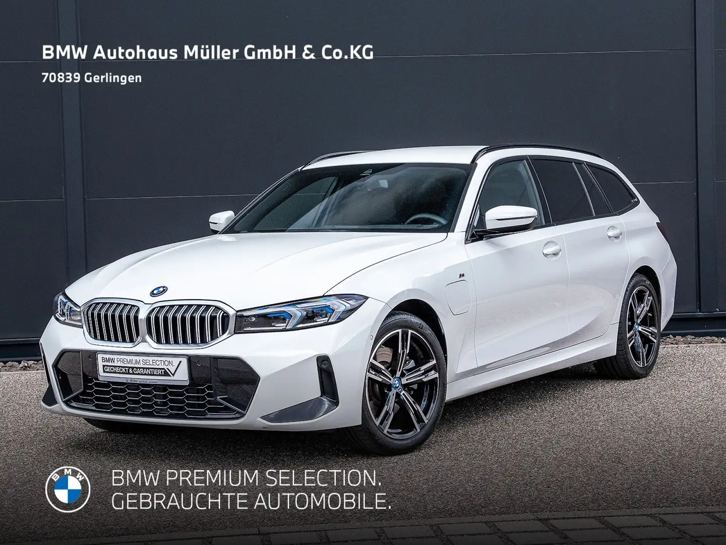 BMW 330 eA Tour. UPE 73150 EUR M Sportpaket AHK HiFi Weiß - 1