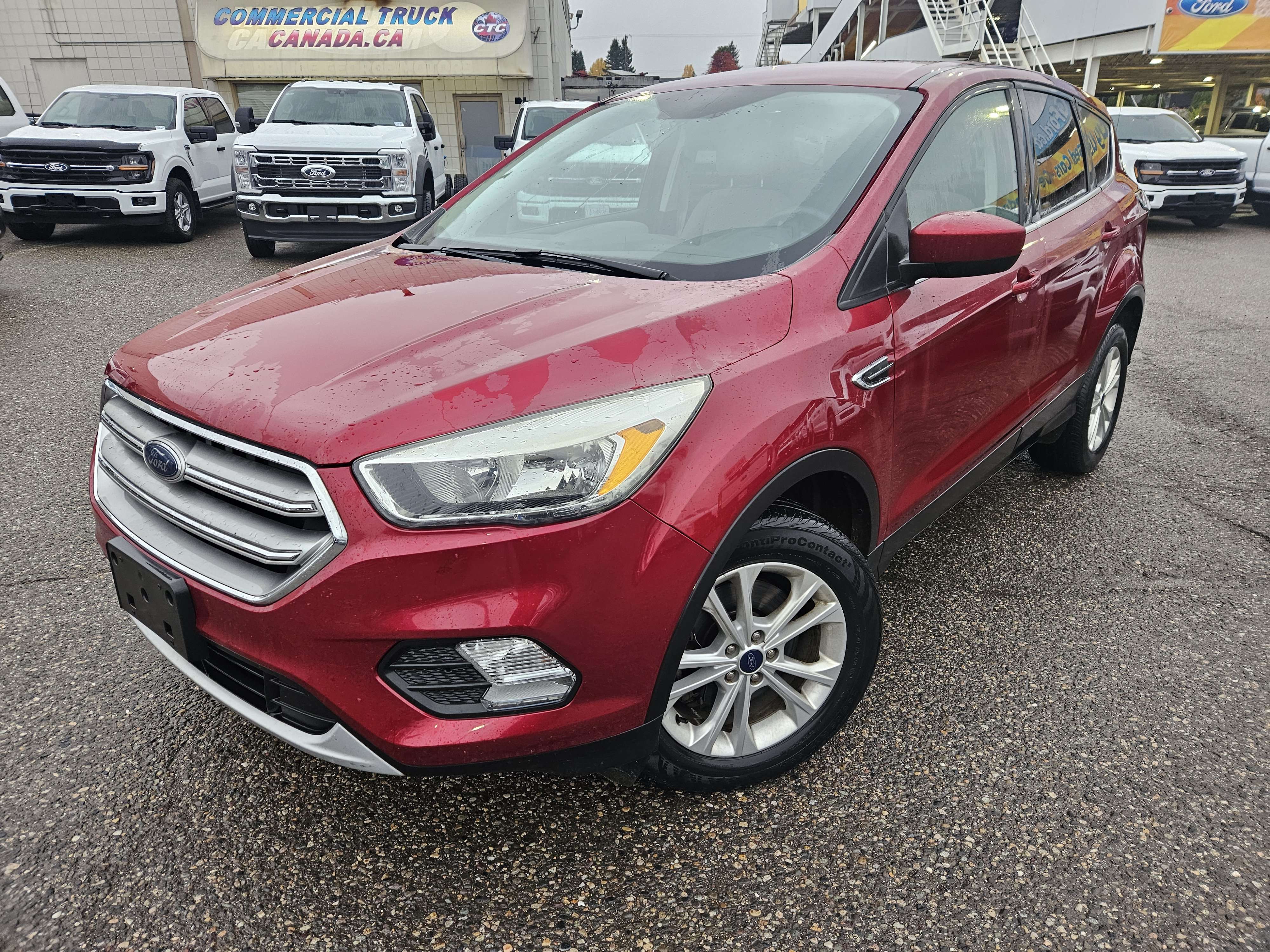 Red 2017 Ford Escape SUV / Crossover All-Wheel Drive 6-Speed Automatic