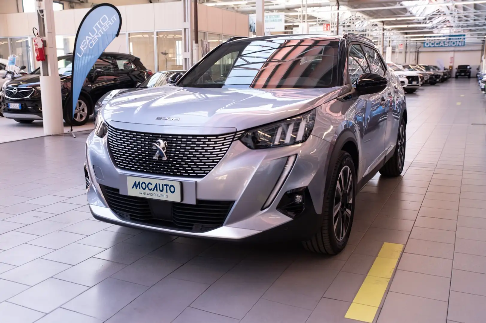 Peugeot 2008 NUOVA NUOVO E- - MOTORE ELETTRICO 156CV GT Grigio - 1