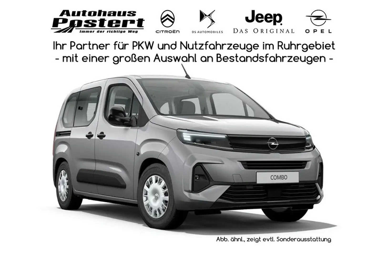 Opel Combo 1.5 Diesel 102 PS Schalter Grau - 1