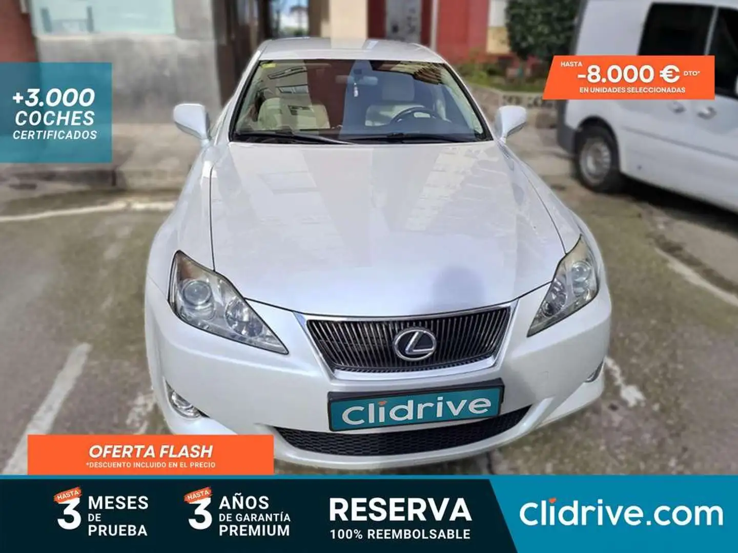Lexus IS 220d Premium MY10 Blanco - 1