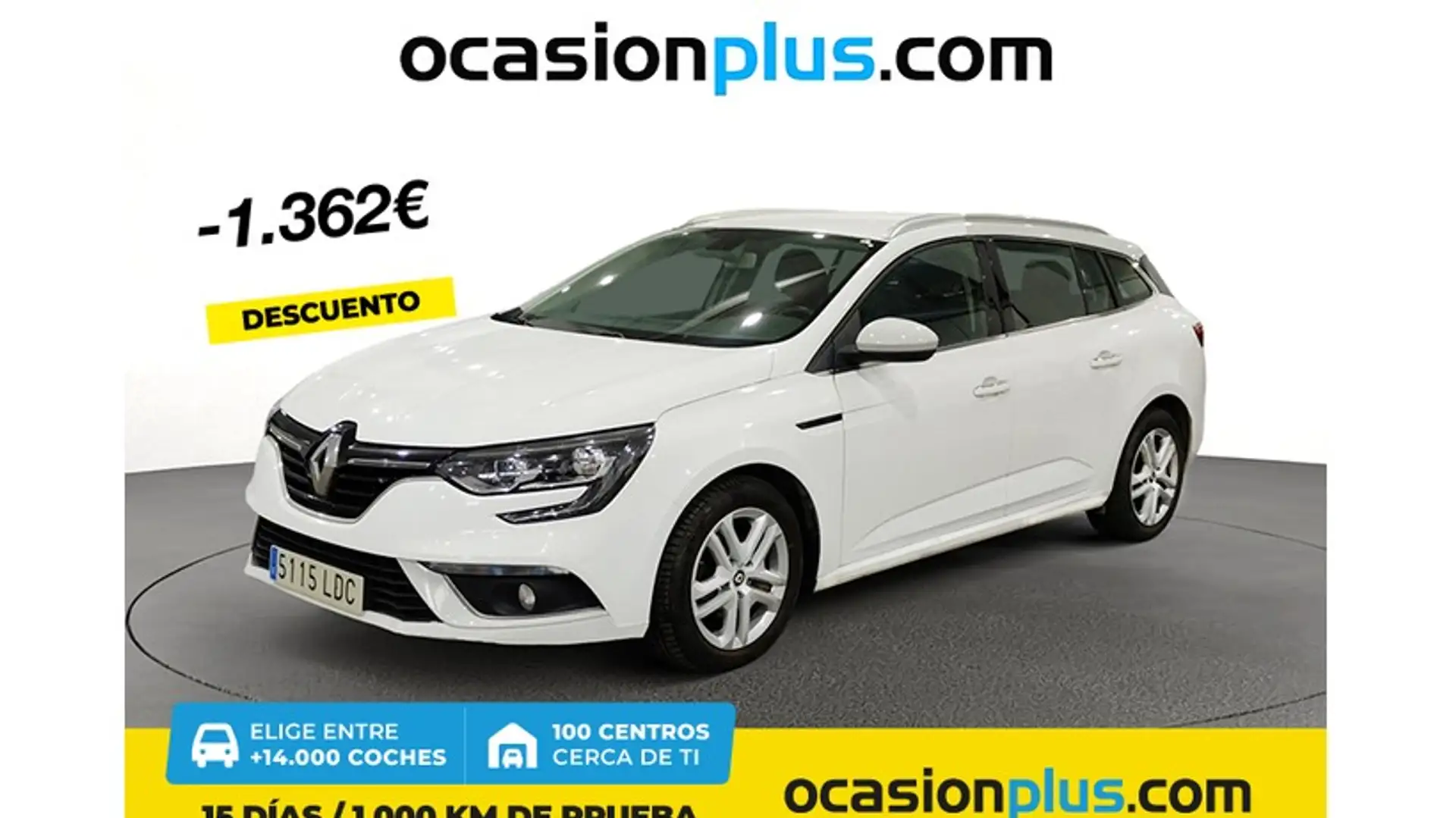 Renault Megane S.T. 1.5dCi Blue Business 85kW Blanco - 1