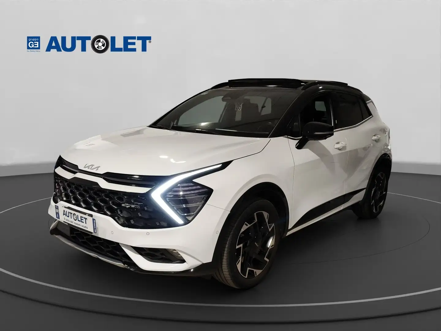 Kia Sportage Sportage1.6 tgdi phev GT-line Plus PremiumPack awd Wit - 1