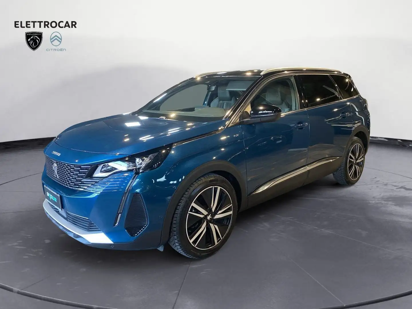 Peugeot 5008 BlueHDi 130 EAT8 S&S GT Pack Bleu - 1
