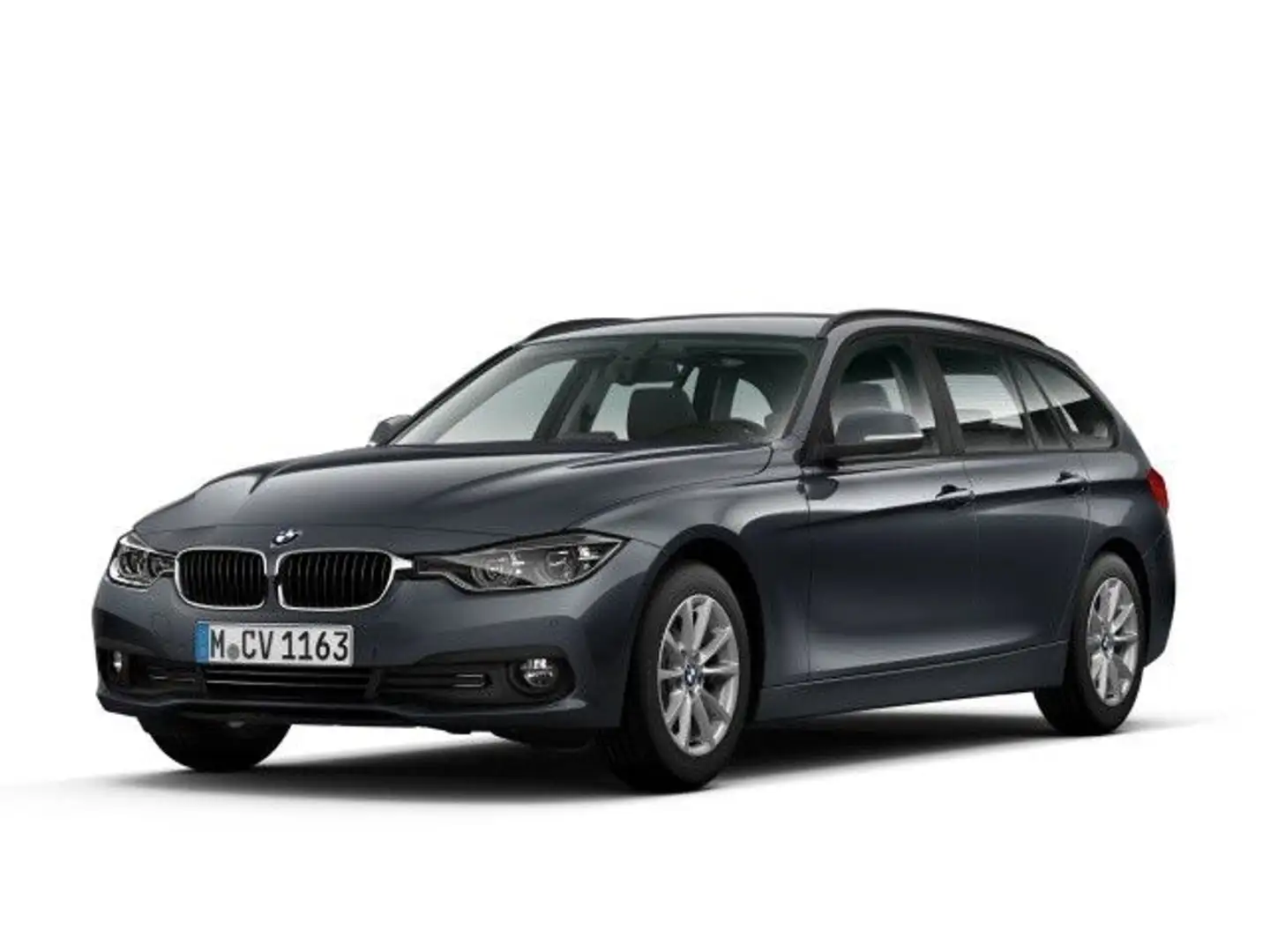 BMW 318 d Touring Advantage Aut. Navi Business PDC LM Grau - 1