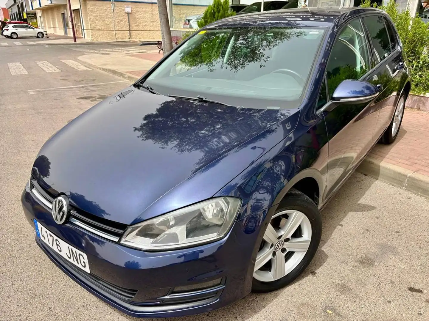 Volkswagen Golf 1.6TDI CR BMT Advance 110 Blauw - 2