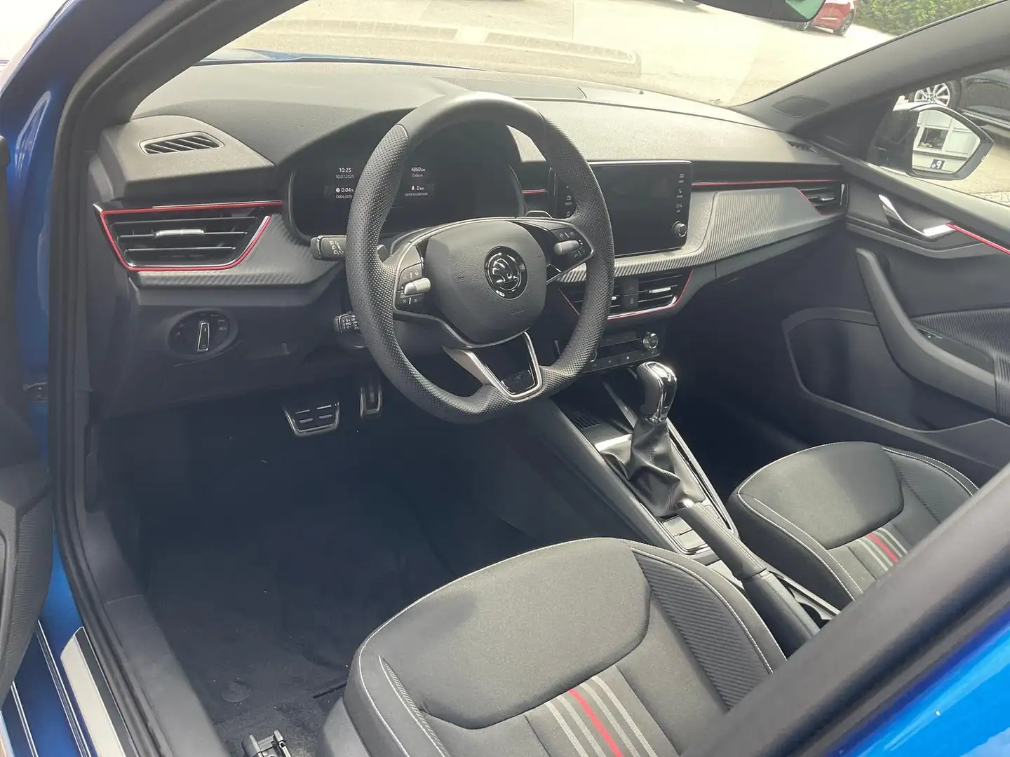 Skoda Scala Monte Carlo 1.0 TSI DSG Carlo, Kamera, Side, AC... Blau - 1