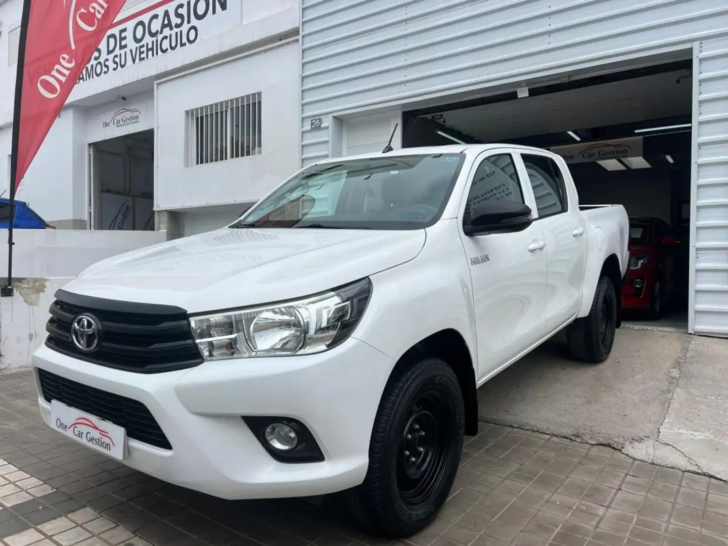 Toyota Hilux Cabina Doble GX Blanco - 1