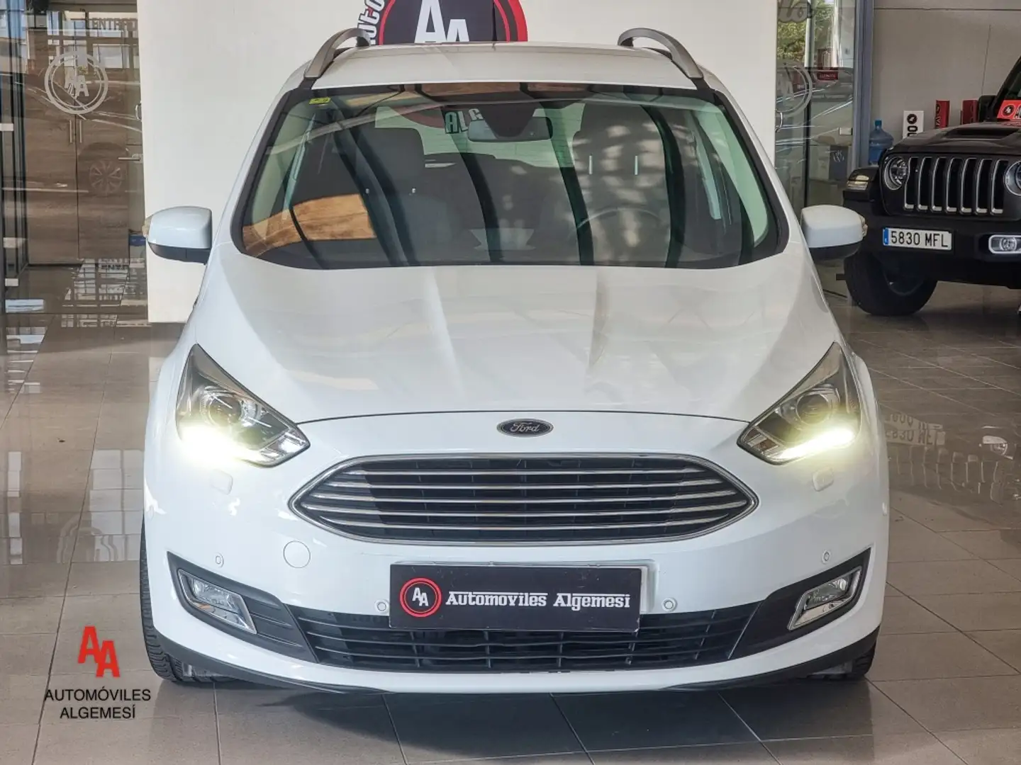 Ford Grand C-Max 1.0 EcoB. Auto-S&S Titanium 125 Bianco - 2