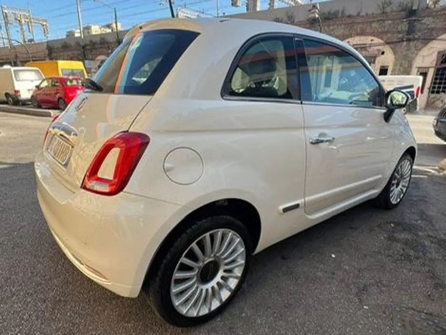 Fiat 500 500 1.2 Lounge 69cv dualogic Bianco - 2