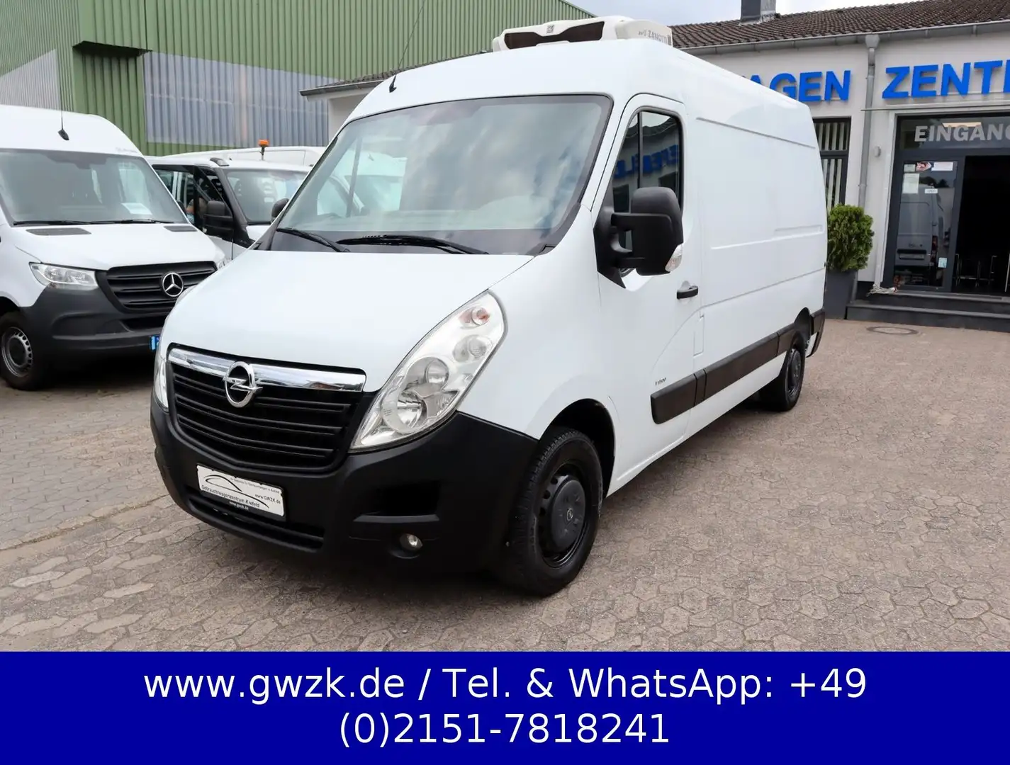 Opel Movano B/ Kühlkastenwagen L2H2 / Zanotti-20°C Weiß - 1