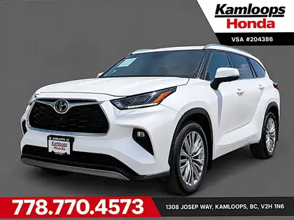 White 2023 Toyota Highlander SUV / Crossover All-Wheel Drive Automatic