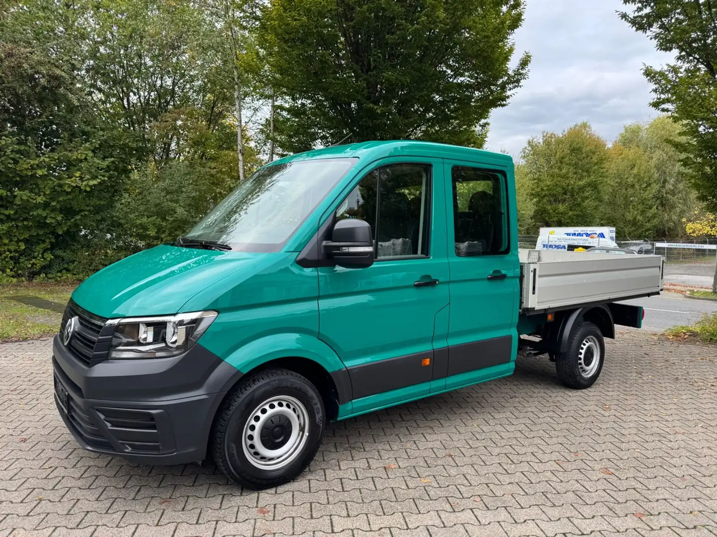 Volkswagen Crafter Pritsche 35 DOKA 7 Sitze *KLIMA*AHK*1.Hd Vert - 1
