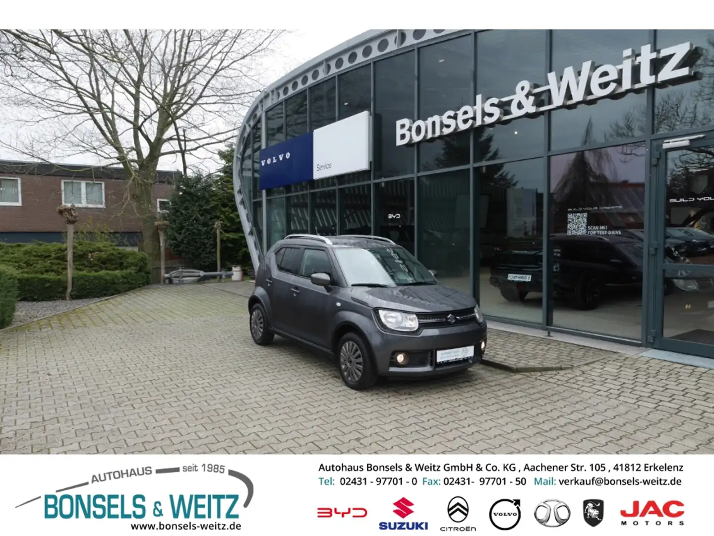 Suzuki Ignis Comfort 1.2 COMFORT SHZ Rückfahrkam. Tel.-Vorb. Fr Gris - 1