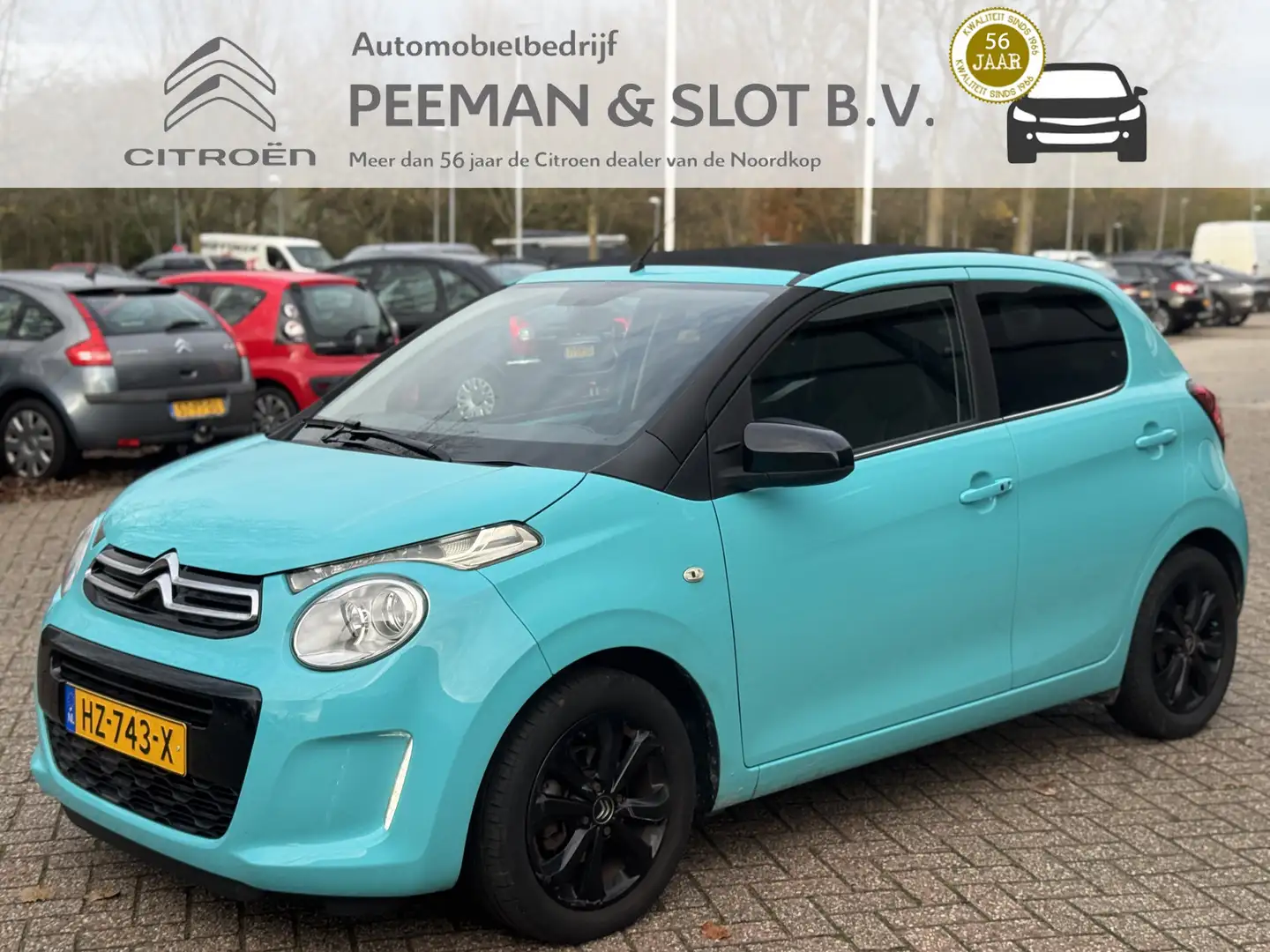 Citroen C1 1.0 e-VTi Airscape Shine Leder|Camera|OpenDak Vert - 1