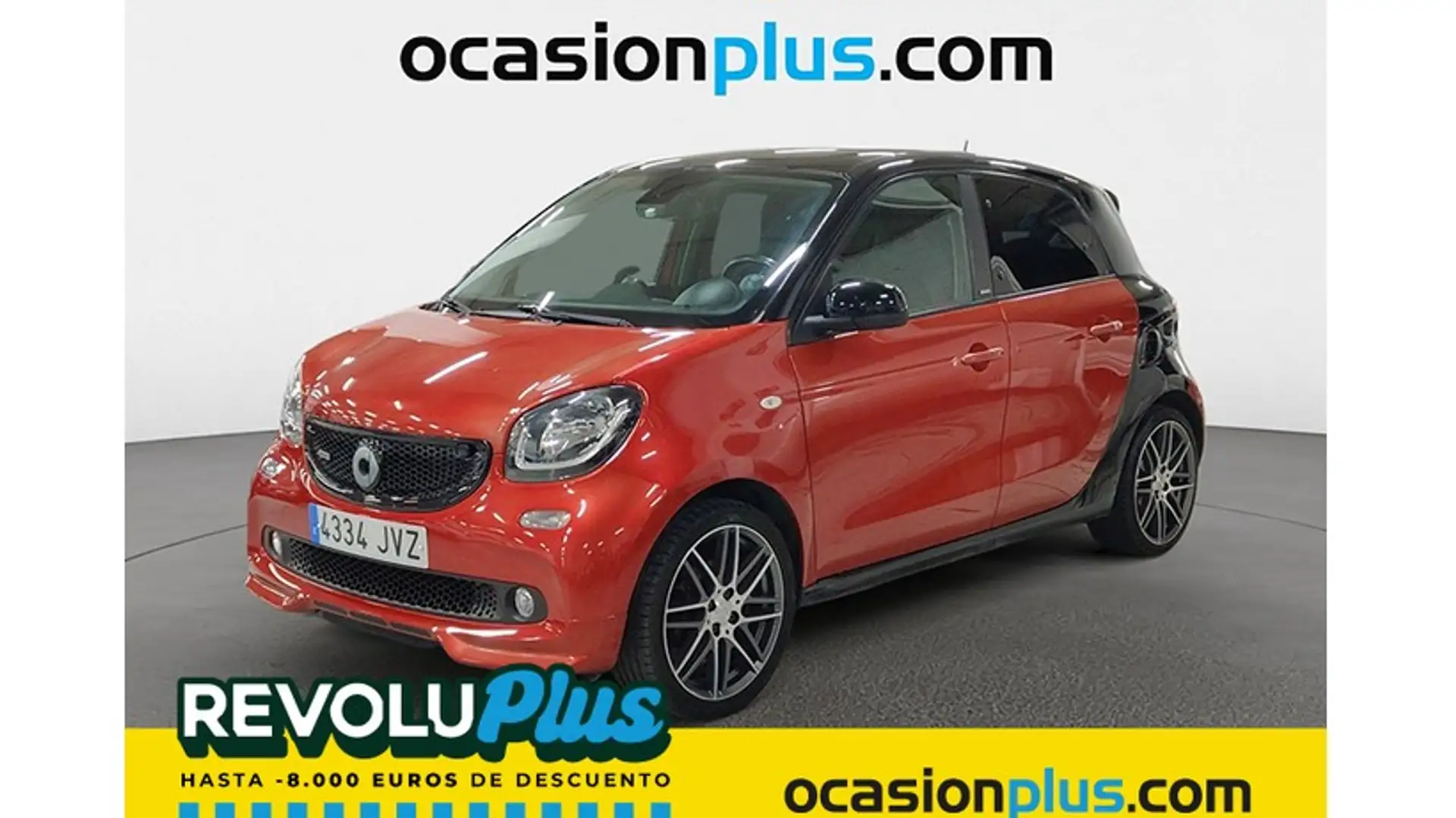 smart forFour 80 Brabus Aut. Rojo - 1