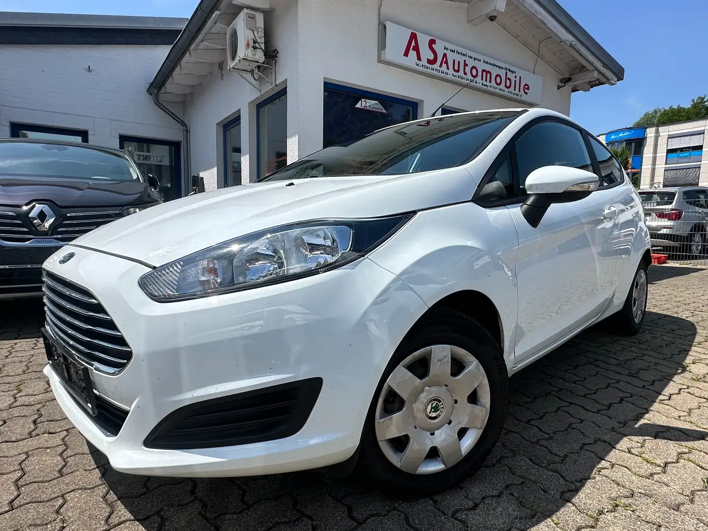 Ford Fiesta 1.0 Sync Edition+2 HAND+KLIMA+EURO 5+TÜV:NEU Bianco - 1