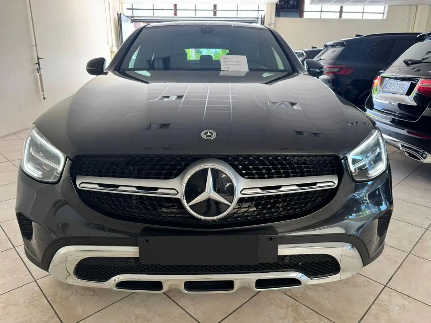 Mercedes-Benz GLC 220 d 4Matic Coupé Sport IVA ESPOSTA Grigio - 2