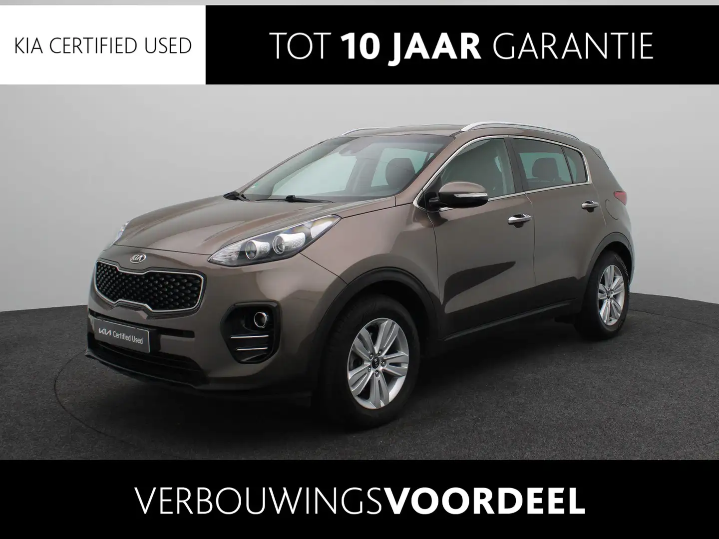Kia Sportage 1.6 GDI First Edition | 17" lichtmetalen velgen | Brun - 1