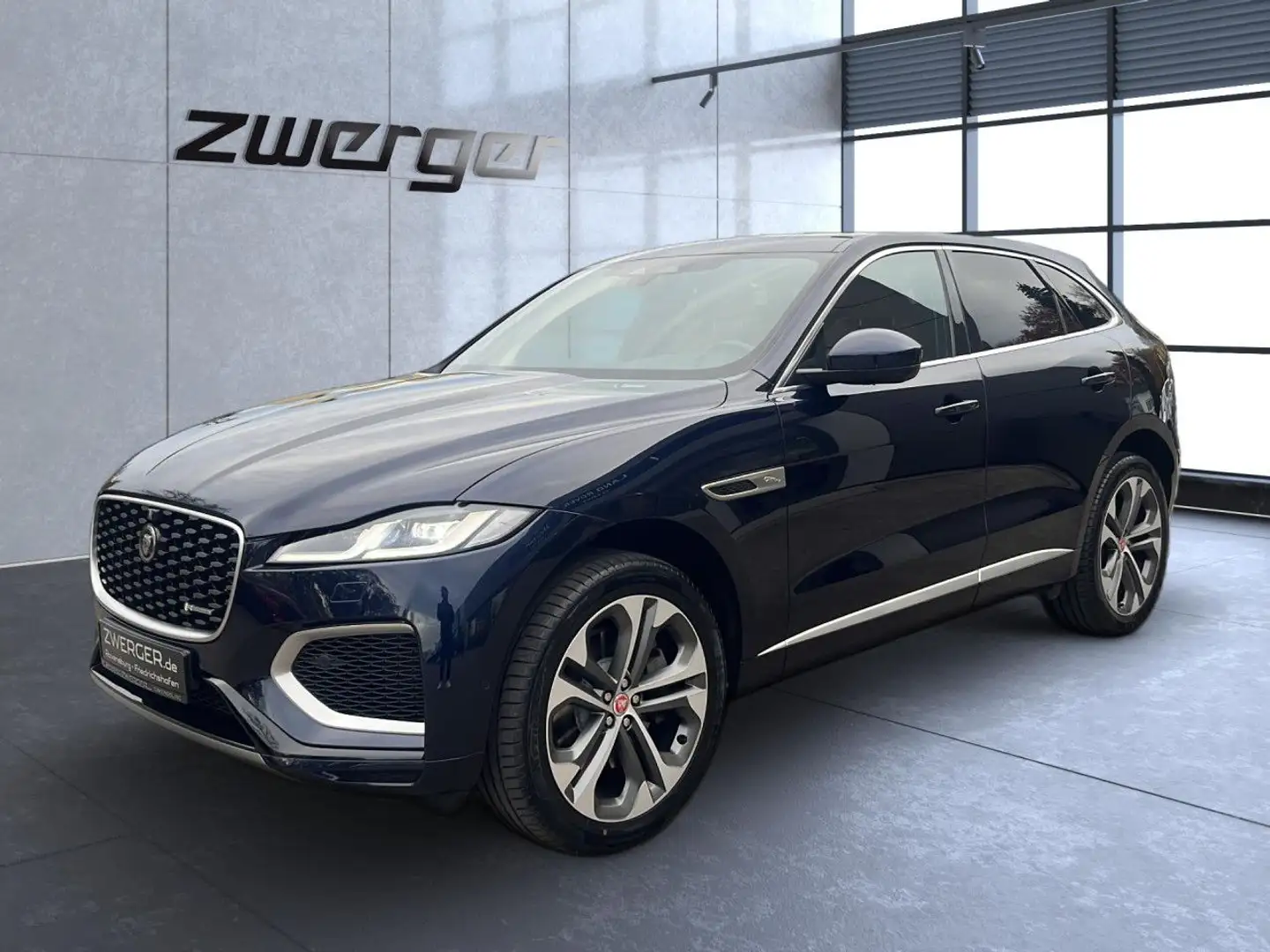 Jaguar F-Pace D300 AWD R-Dynamic SE SCHIEBEDACH Bluetooth Azul - 2