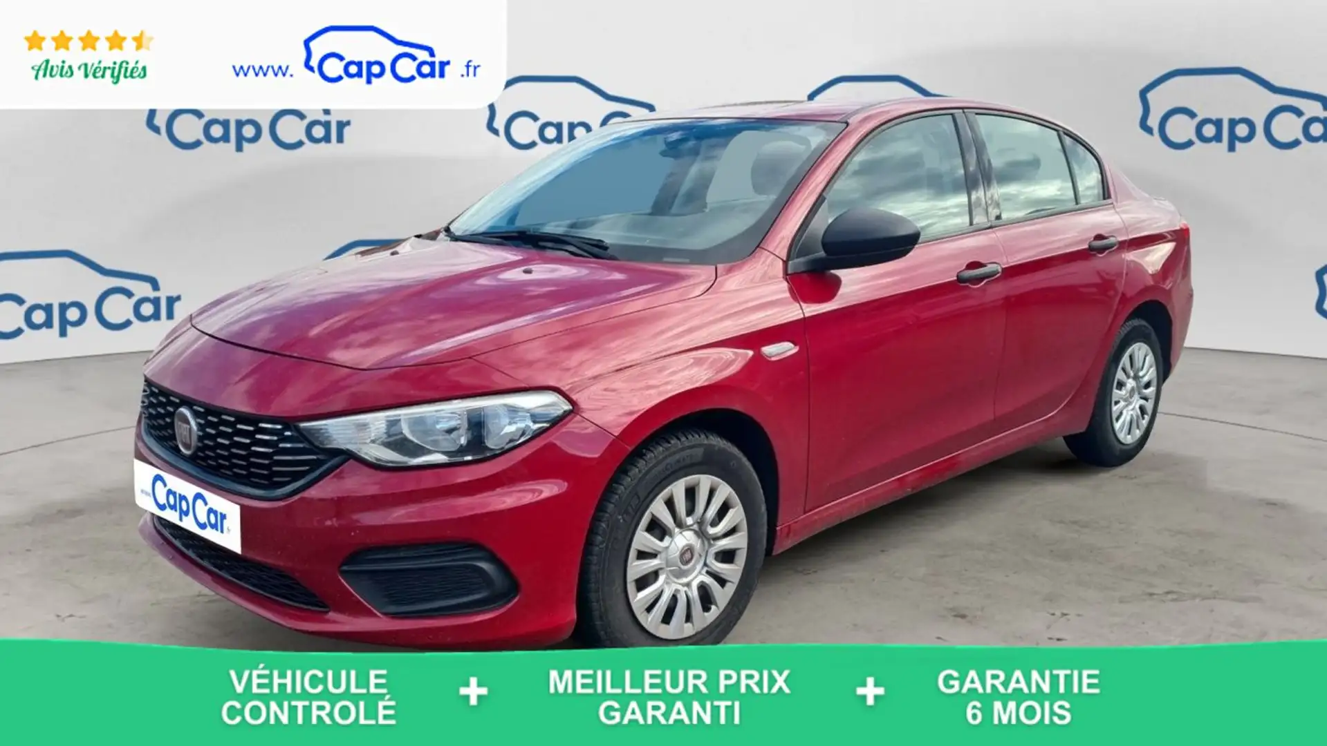 Fiat Tipo 1.4 95 Easy Rouge - 1