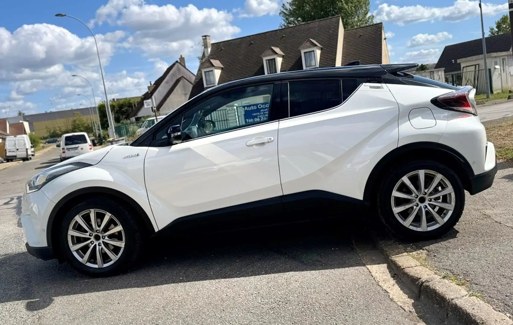 Toyota C-HR GRAPHIC 1.8 HYBRIDE 122CV 11659HT ENTRETIEN COMPLET ET A JOUR GARANTIE 12 M Wit - 2