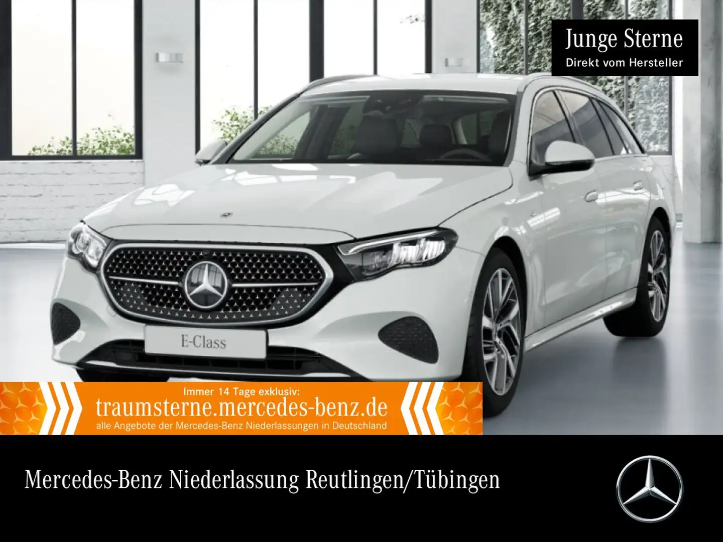 Mercedes-Benz E 300 de T 4M Hybrid Avantgarde Fahrass 360° LED Weiß - 1