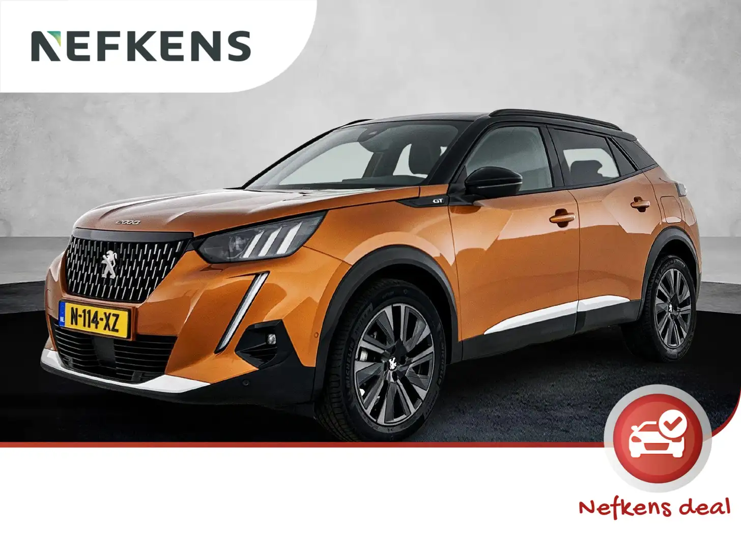 Peugeot 2008 1.2 PureTech GT Pack 130pk | Climate Control | Nav Oranje - 1