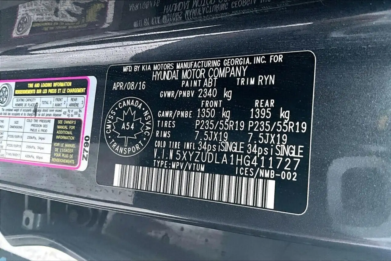 Hyundai SANTA FE снимка Hyundai SANTA FE