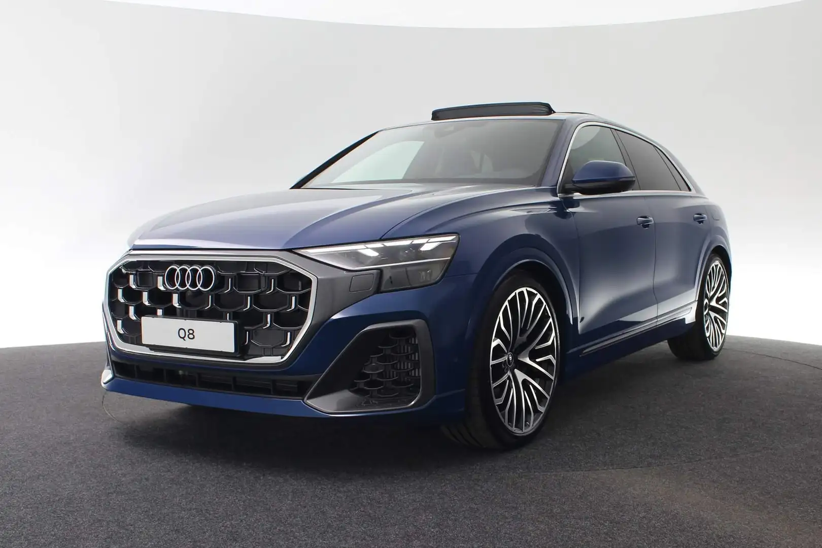 Audi Q8 Pro Line S 55 TFSI e 290 kW / 394 PK SUV 8 versn. Blauw - 1