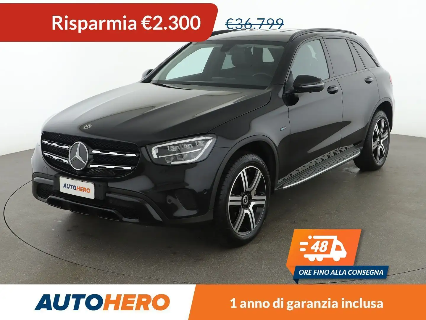 Mercedes-Benz GLC 300 GLC 300de Sport 4Matic PHEV Nero - 1