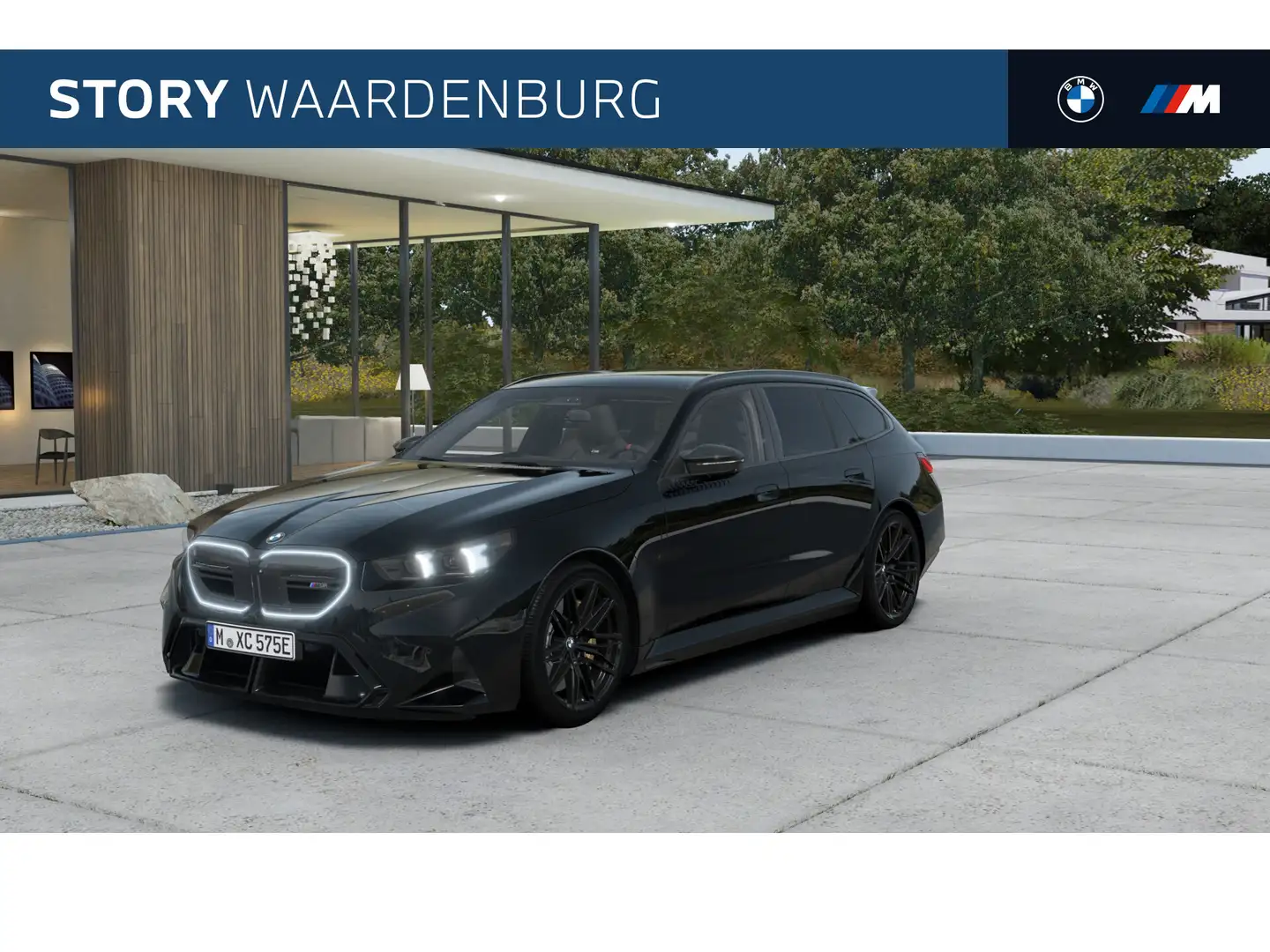 BMW M5 5 Serie Touring Automaat / Panoramadak / Trekhaak Zwart - 1
