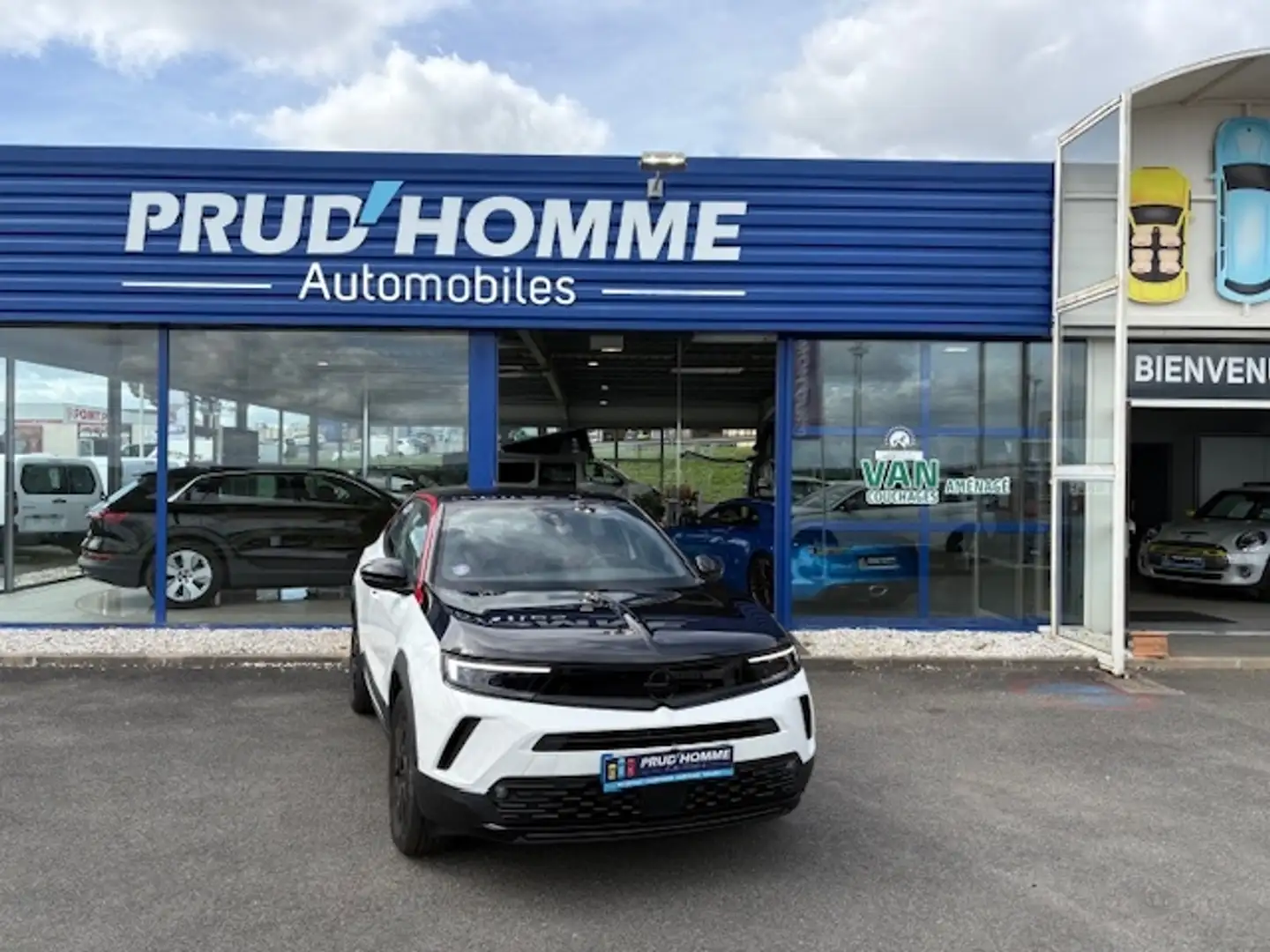 Opel Mokka X 1.2 TURBO 100CH GS LINE Blanc - 1